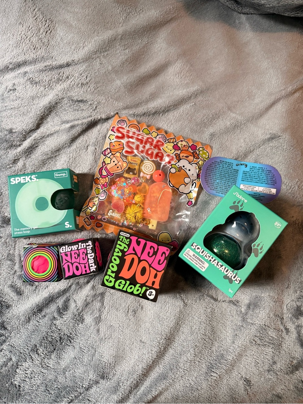 schylling needoh and other squishy bundle